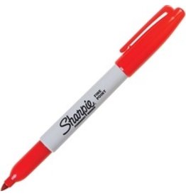 MARKER, SHARPIE FN*RED