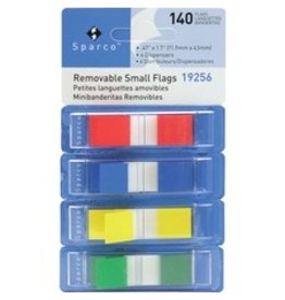 FLAGS REMOVBL 1/2'' ASST*140/PK