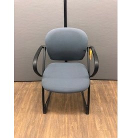 Blue Steelcase Leap Guest Chair