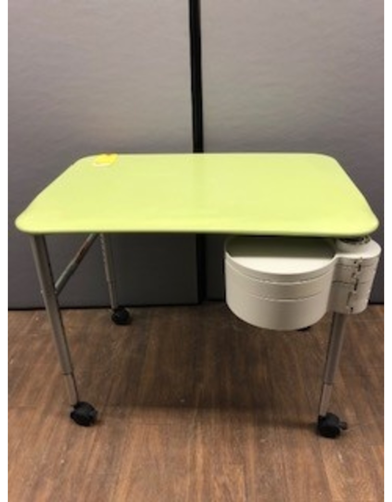 Green Herman Miller  Adjustable Height Table