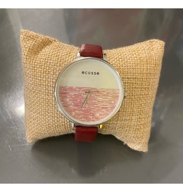 Womans Watch Ecosse Red Gradient - Red Band
