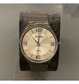 Mens Watch Stainless Steal with Chain Link Strap