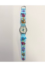 Children's Watch Aqua Marine Life Baby Blue