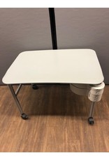 Grey Herman Miller Adjustable Height Tables