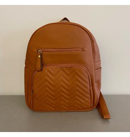 Brown Leather Backpack