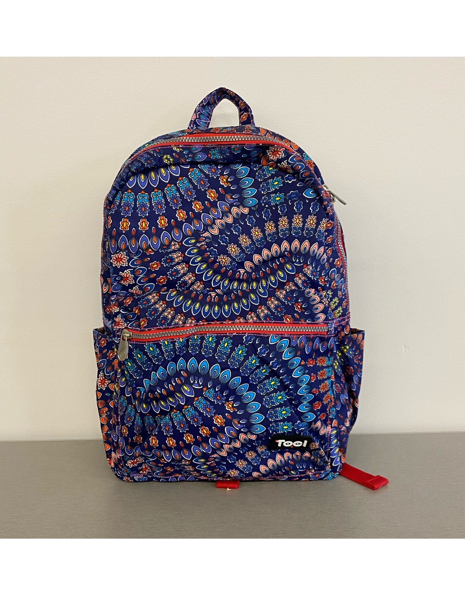 Toci - Purple Patterned Backpack