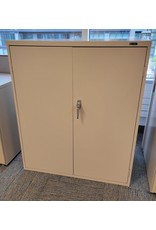 Used Storage Cabinet 42''H Beige