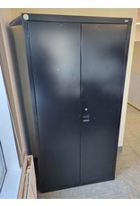 Used Storage Cabinet 72'' H Black