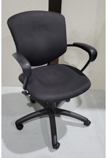 Supra Chair, Black Fabric