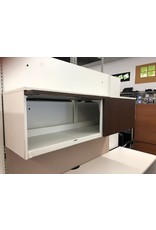 Steelcase Espresso/White Wallmount Hutch