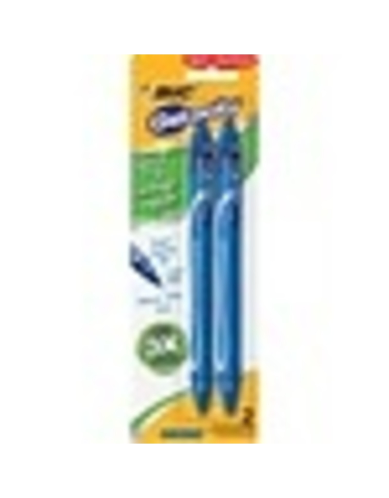 ROLLER GEL Q-DRY BLUE, 2/PK