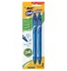 ROLLER GEL Q-DRY BLUE, 2/PK