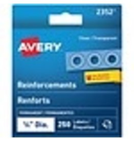 REINFORCEMENTS CLEAR MYLAR*250