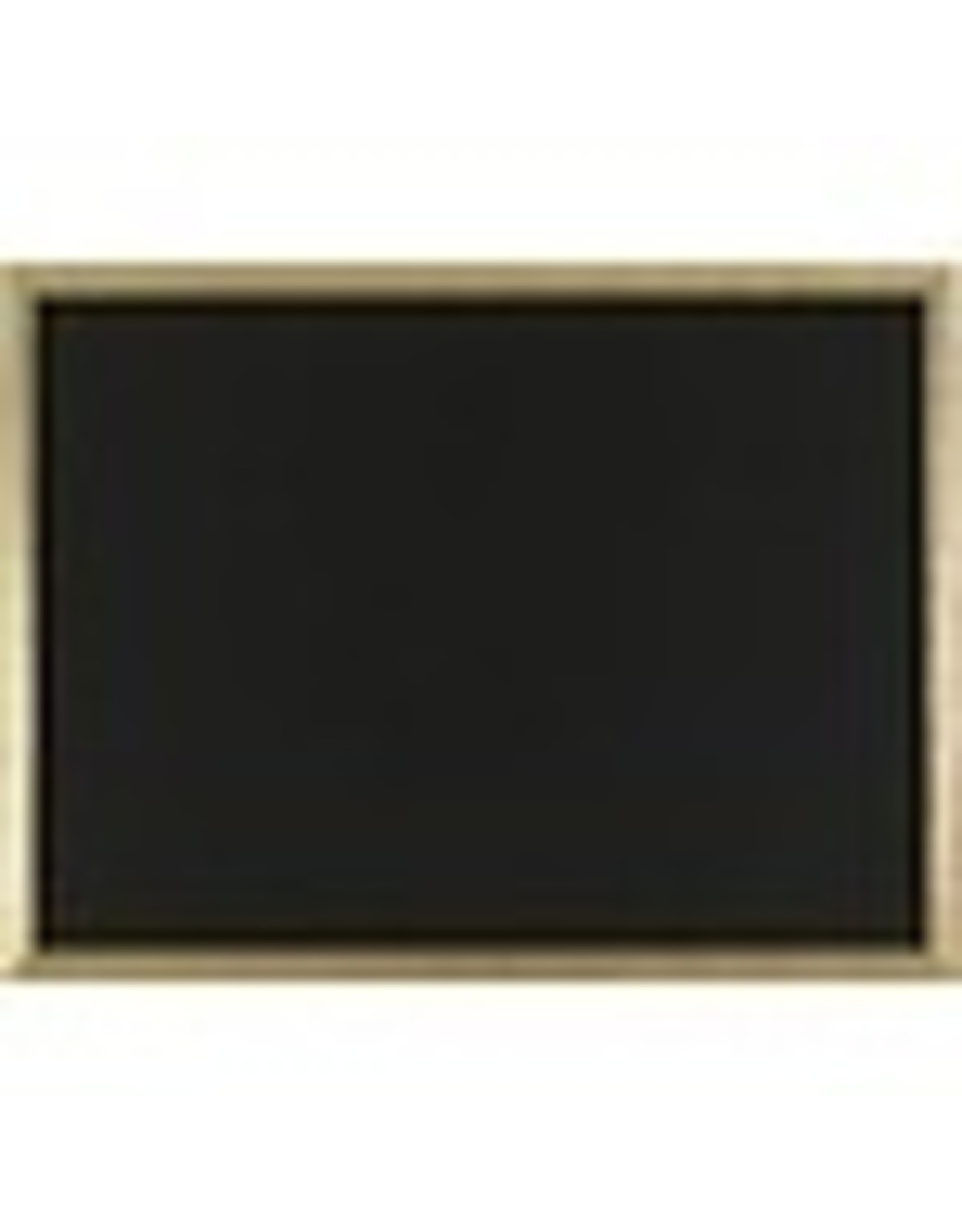 CHALK BRD BLACK OAK FRM 24X36