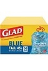 GLAD BLUE RECY TALLFORCE 24X28