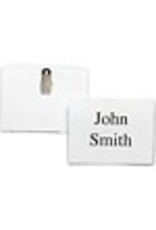 NAME BADGE, CLIP 3.5x2.25  *50