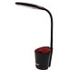 DESK LAMP LED+ORGNZR BLK MP329