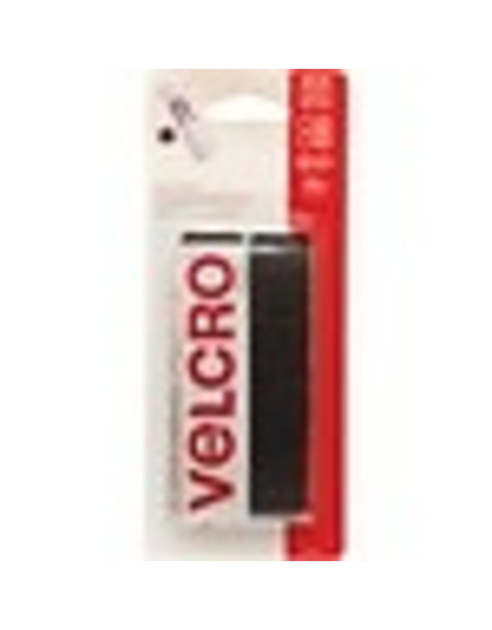 VELCRO BLK ADH.SQR 7/8'', 12/PK