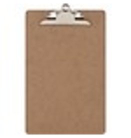 MASONITE CLIPBRD,6''CLIP,LETTER