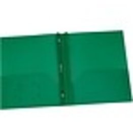 PORTFOLIO POLY 2PCKT+PRONG*GRN