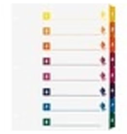 INDEX, QUICK BULK *8 TAB*24set