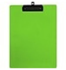 CLIPBOARD POLY, LTR-SZ*GREEN