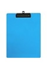 CLIPBOARD POLY, LTR-SZ*LT.BLU