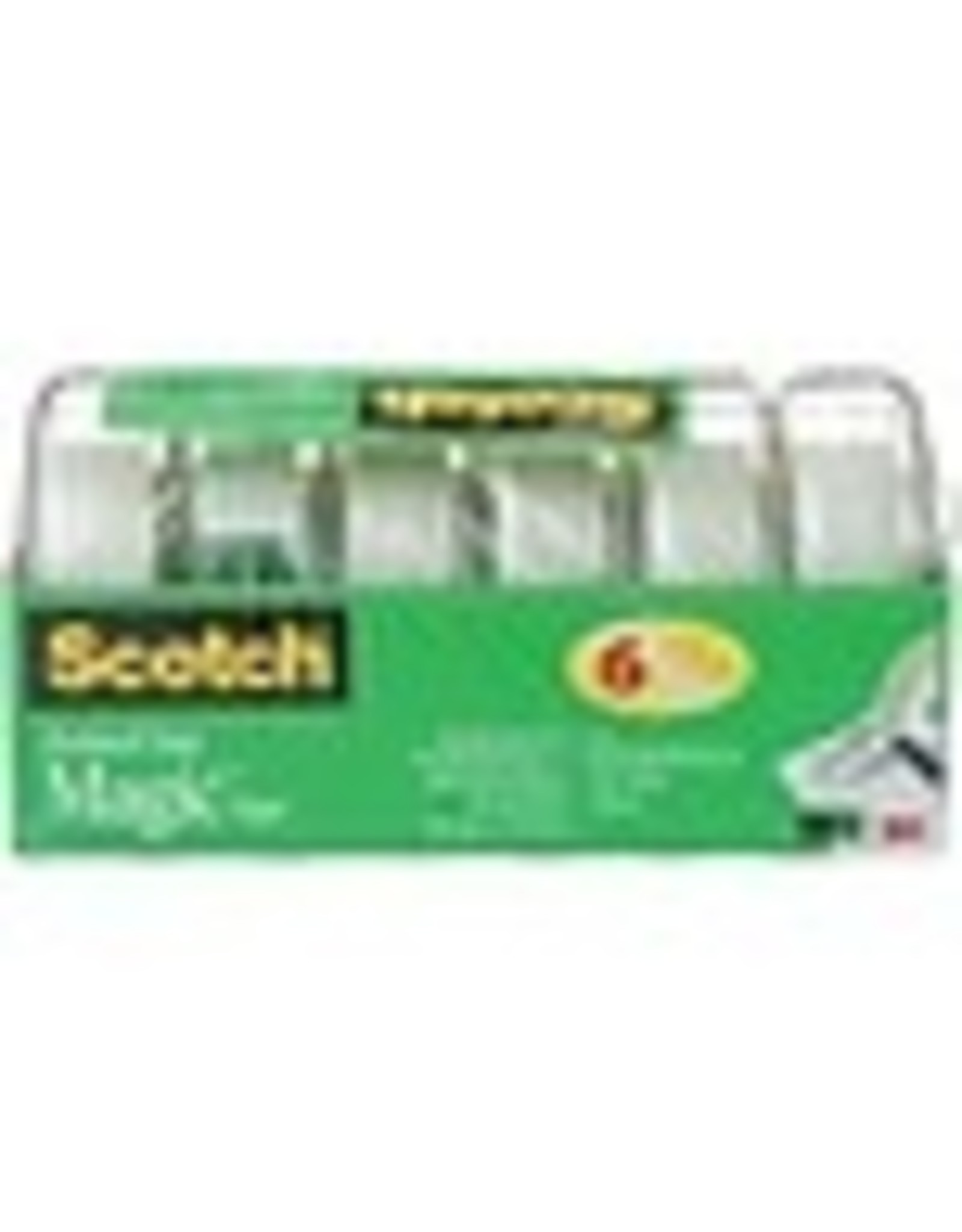 TAPE SCOTCH 19mm x 21.5M*6/PK