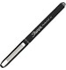 ROLLER SHARPIE*MED.BLACK*12/BX