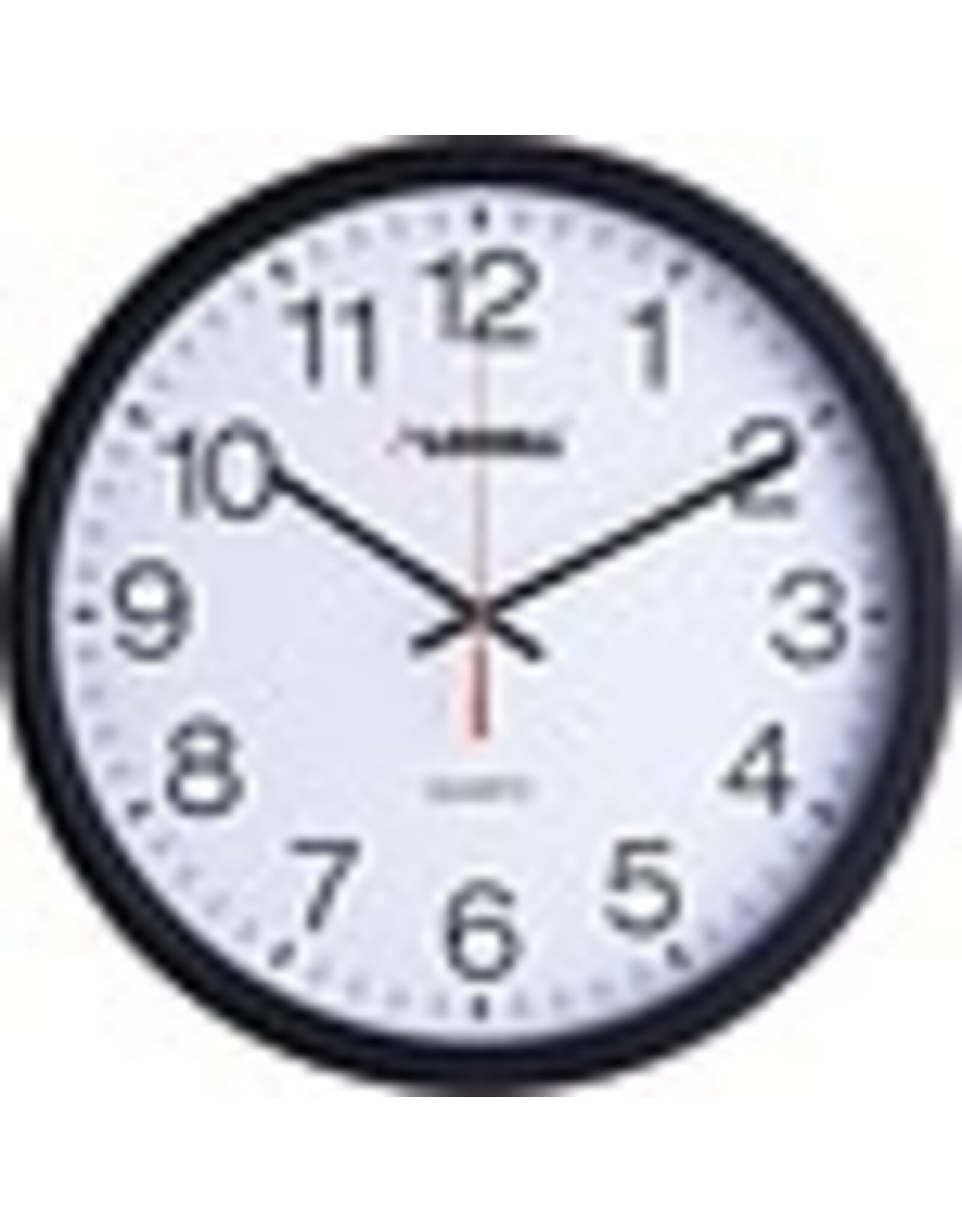 CLOCK,WALL,QUARTZ,12.5''