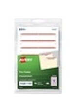 LABEL,F/FLDR PERM*RED   *70/PK