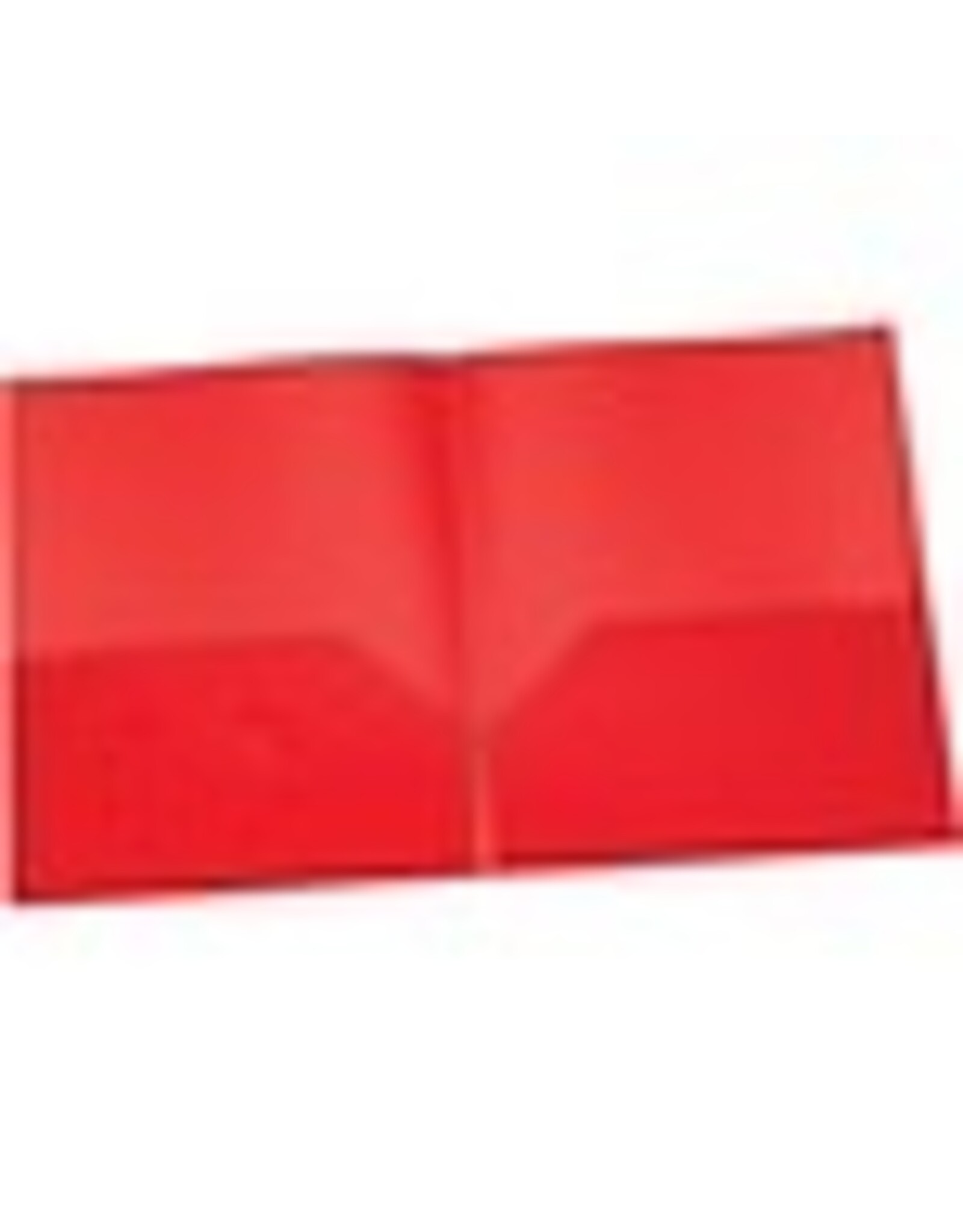 PORTFOLIO POLY 2-POCKET *RED