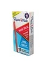 STICK PEN, MEDIUM *RED  *12/BX