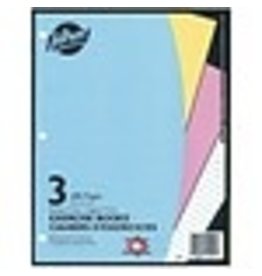 EXERCISE BOOK, 80 PAGES *3/PK
