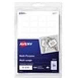 LABEL RECT*.5X.75 REMOV*540pk
