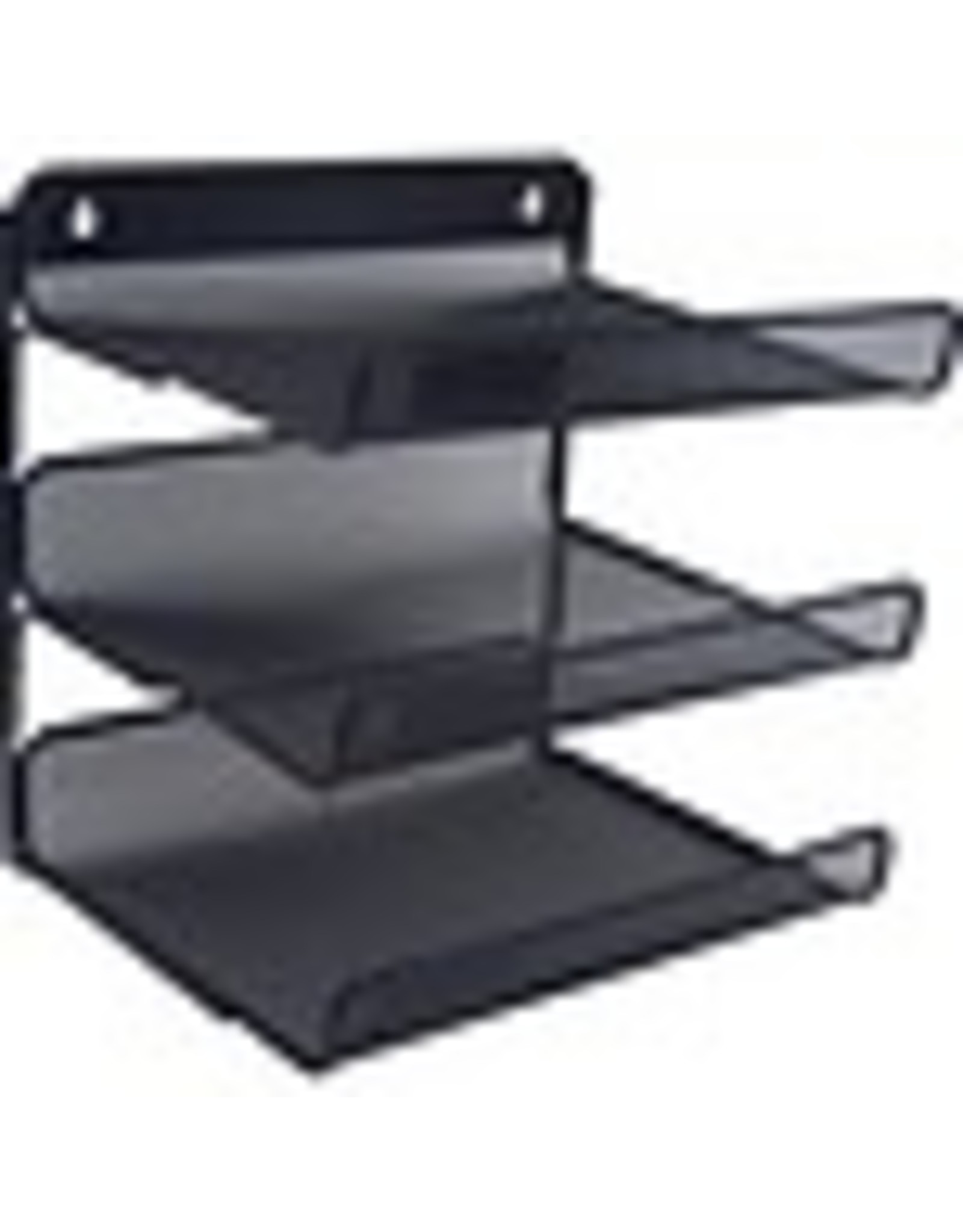 ORGANIZER,3SHLF,LTR,MESH,BK