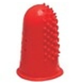 FINGER STALL RED LRG(2),3/4''