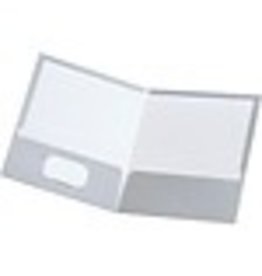 TWIN PCKT REPT CVR LAMIN*GREY