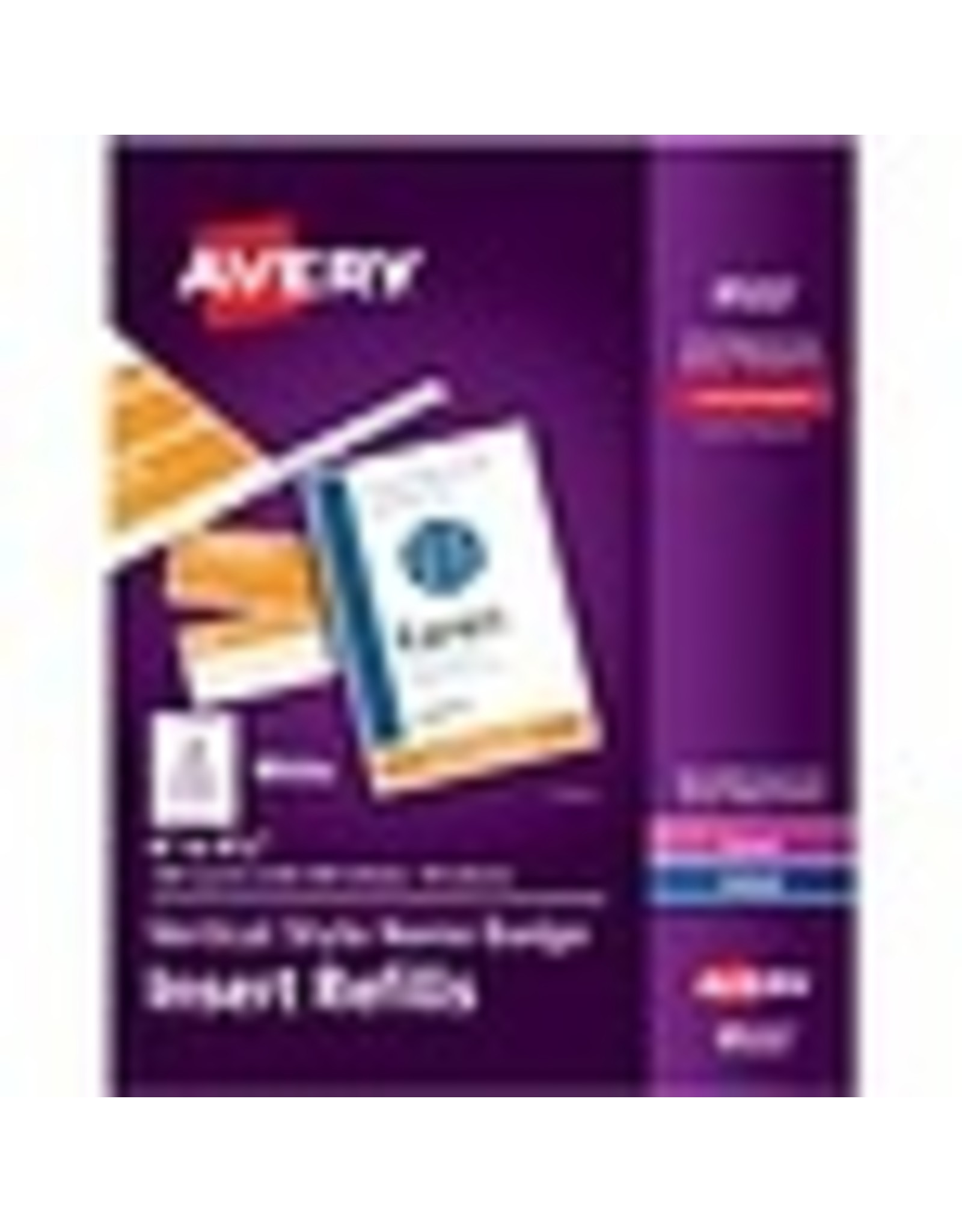 NAME BADGE INSERT VERT 6x4.25