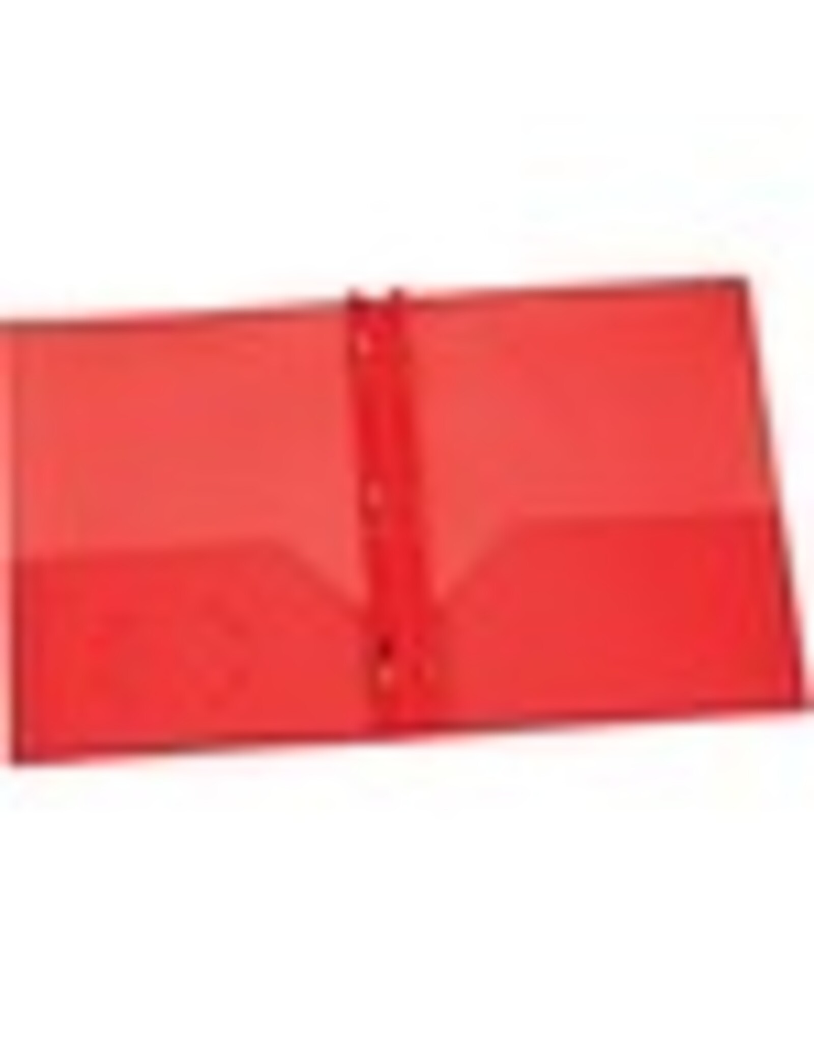 PORTFOLIO POLY 2PCKT+PRONG*RED