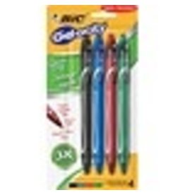 ROLLER GEL Q-DRY ASST, 4/PK