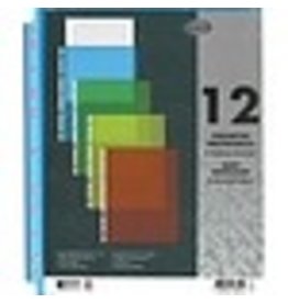 SHEET PROT.LTR 3-H, ASST*12/PK