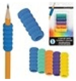 PENCIL GRIP FOAM, ASST, 5/PK