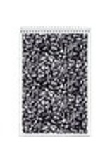 STENO BK DESIGNR 6X9,BLK/WHT