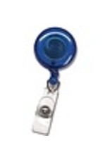 BADGEHOLDER, RETRACT BLUE