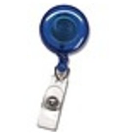 BADGEHOLDER, RETRACT BLUE