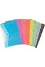 POLY ENV SNAP BUTTON LTR, ASST