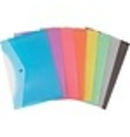 POLY ENV SNAP BUTTON LTR, ASST