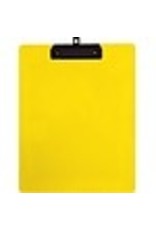 CLIPBOARD POLY, LTR-SZ*YELLW