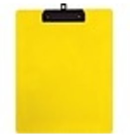 CLIPBOARD POLY, LTR-SZ*YELLW